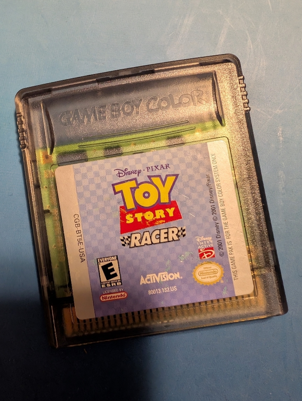 WORKING! Vintage 2001 Toy Story Racer Game For Game Boy Color